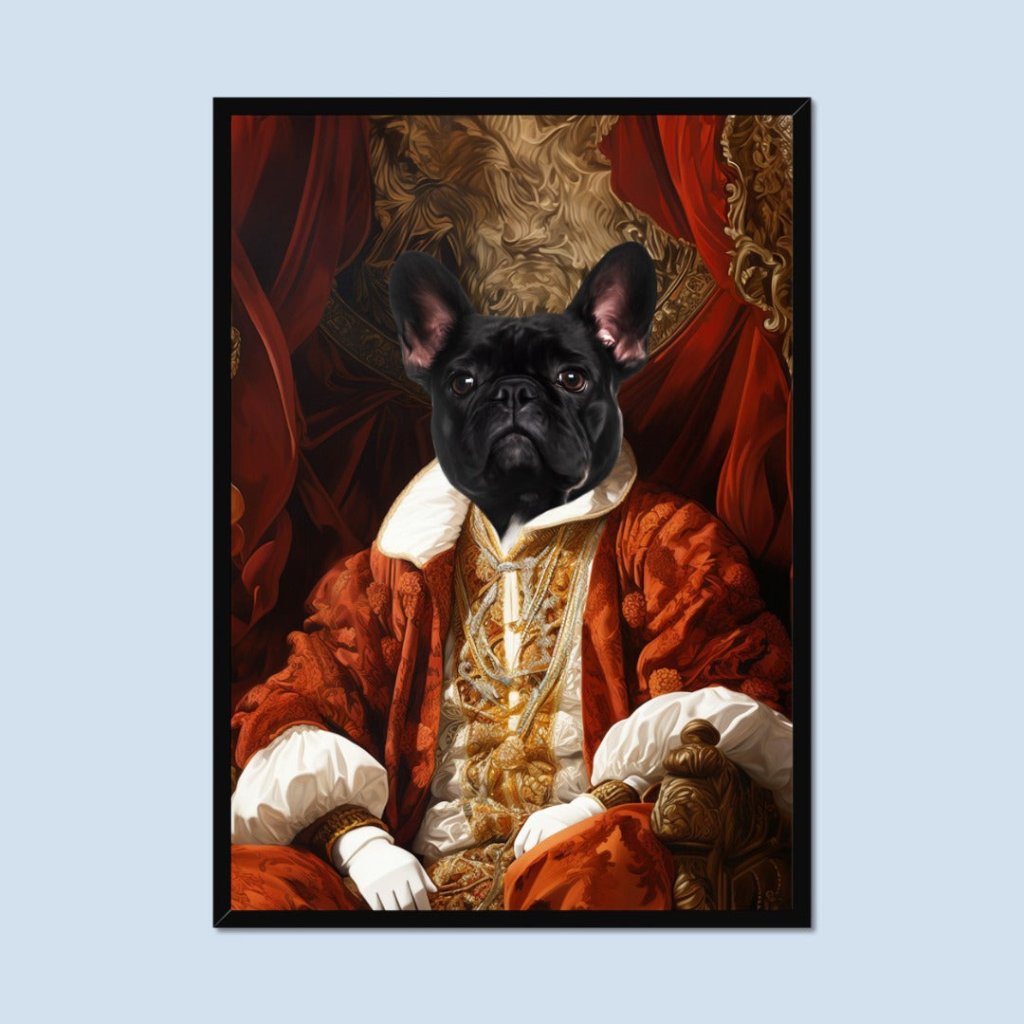 Pet Portraits | Prince: Custom Pet Portrait | Paw & Glory