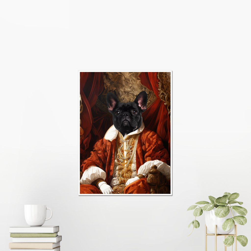 Pet Portraits | Prince: Custom Pet Poster | Paw & Glory