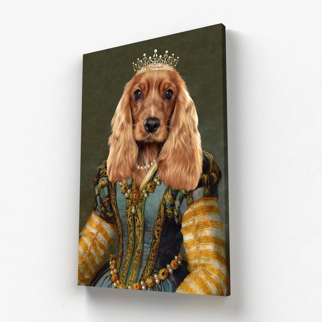 Pet Portraits | Print Your Digital 1 Pet Portrait On A Canvas | Paw & Glory