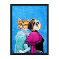 Print Your Digital 2 Pet Artwork On A Portrait