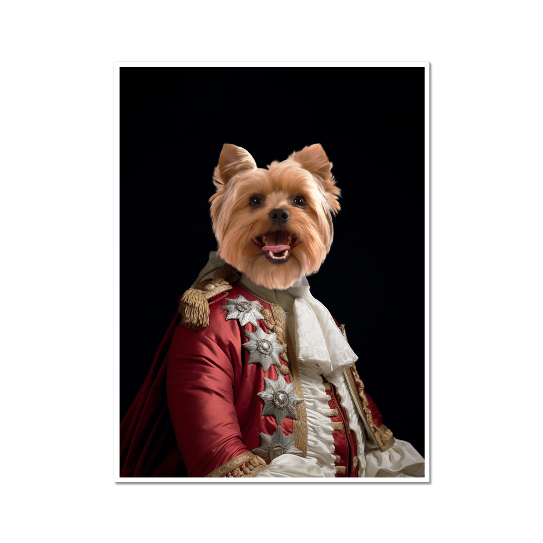 Paw & Glory, pawandglory, painting pets, dog portrait painting, admiral dog portrait, dog portraits colorful, original pet portraits, best dog paintings, pet portrait