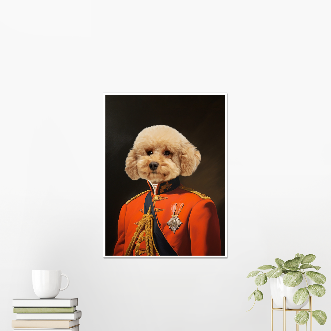 Paw & Glory, paw and glory, turn your pet photo into art, dog painting in military uniform, painting of my pet, custom pet painting canvas, cat portraits in costume, pet portraits