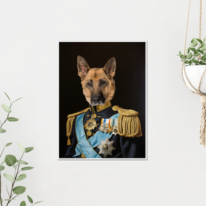 Paw & Glory, paw and glory, dog digital portraits, custom dog photo canvas, paintings of my dog, personalised cat portrait, military dog portrait, pet portraits