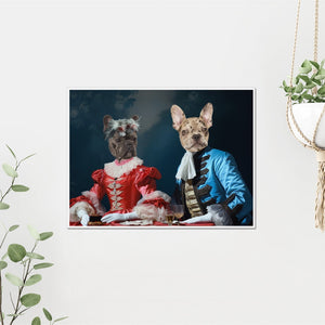 Paw & Glory, paw and glory, paintings of pets from photos, dog portraits colorful, original pet portraits, dog and couple portrait, louvenir pet portrait, pet portraits