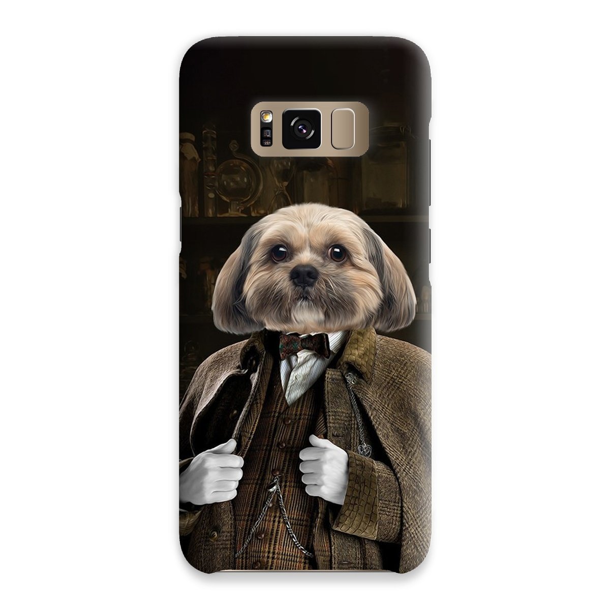 Pet Portraits | Professor Slughorn (Harry Potter Inspired): Custom Pet Phone Case | Paw & Glory