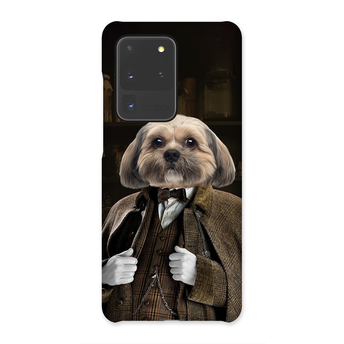 Pet Portraits | Professor Slughorn (Harry Potter Inspired): Custom Pet Phone Case | Paw & Glory