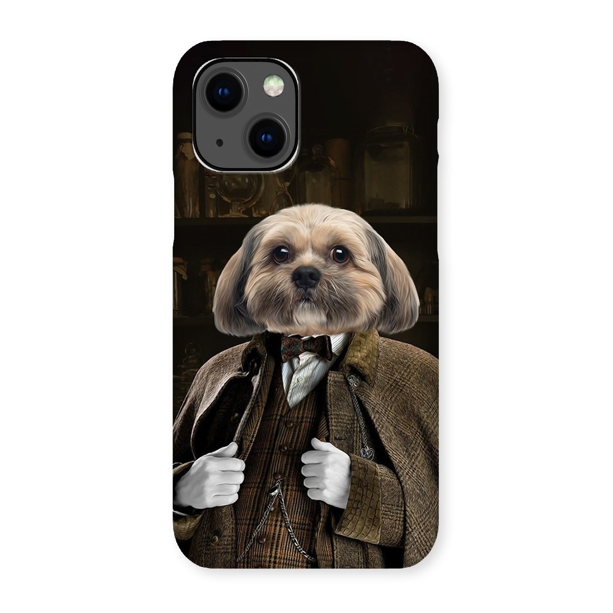 Pet Portraits | Professor Slughorn (Harry Potter Inspired): Custom Pet Phone Case | Paw & Glory