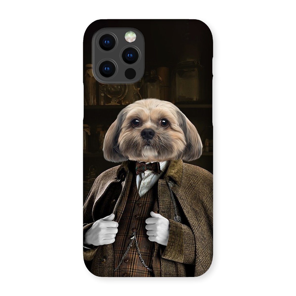 Pet Portraits | Professor Slughorn (Harry Potter Inspired): Custom Pet Phone Case | Paw & Glory