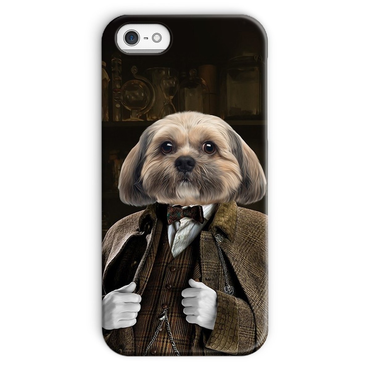 Pet Portraits | Professor Slughorn (Harry Potter Inspired): Custom Pet Phone Case | Paw & Glory