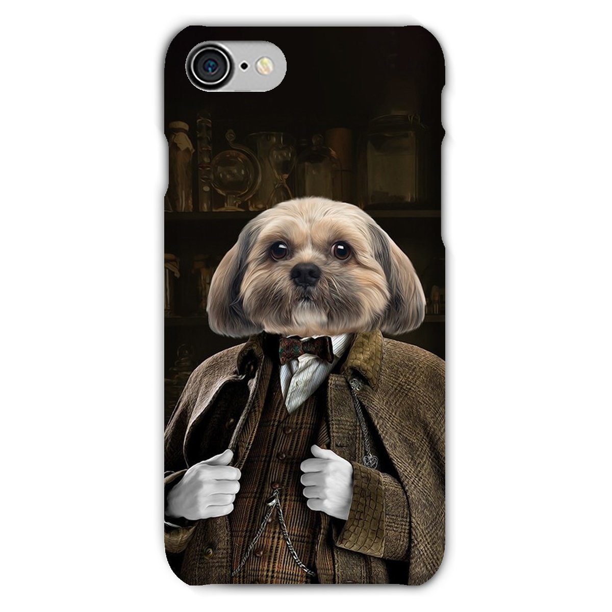 Pet Portraits | Professor Slughorn (Harry Potter Inspired): Custom Pet Phone Case | Paw & Glory