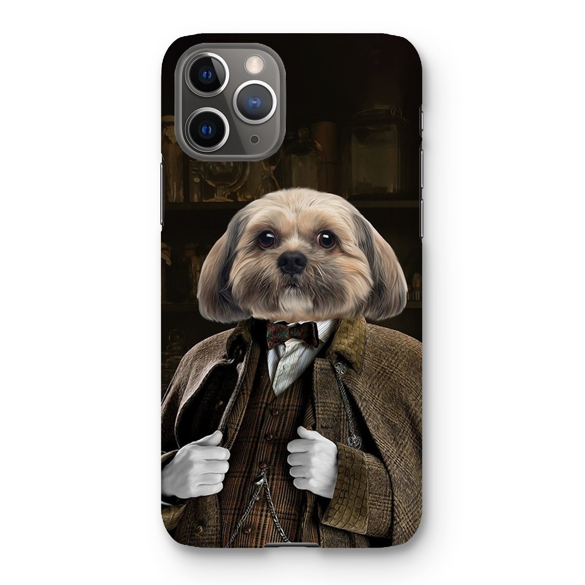 Pet Portraits | Professor Slughorn (Harry Potter Inspired): Custom Pet Phone Case | Paw & Glory