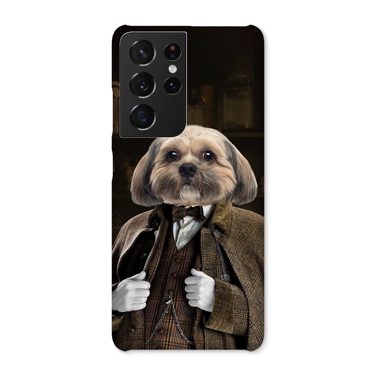 Pet Portraits | Professor Slughorn (Harry Potter Inspired): Custom Pet Phone Case | Paw & Glory