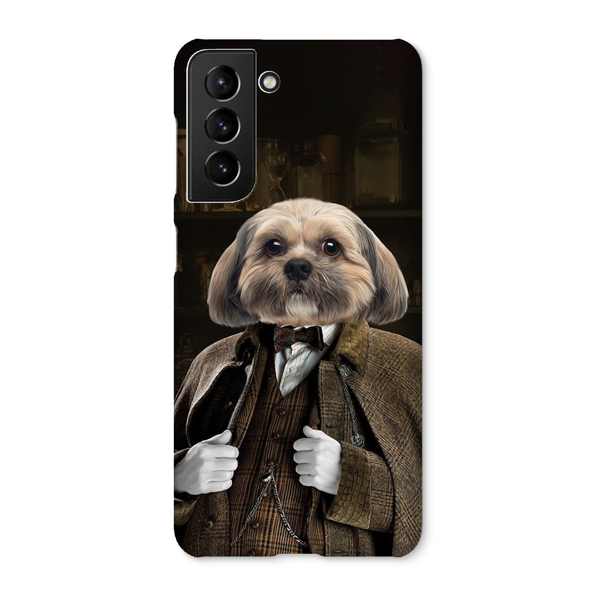 Pet Portraits | Professor Slughorn (Harry Potter Inspired): Custom Pet Phone Case | Paw & Glory
