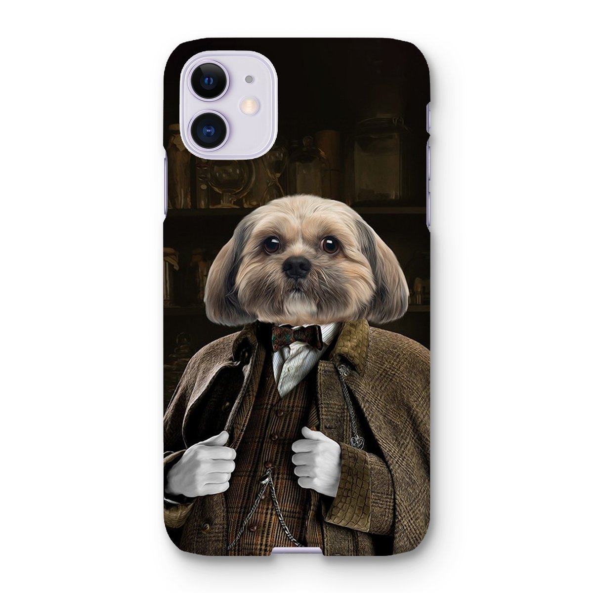 Pet Portraits | Professor Slughorn (Harry Potter Inspired): Custom Pet Phone Case | Paw & Glory