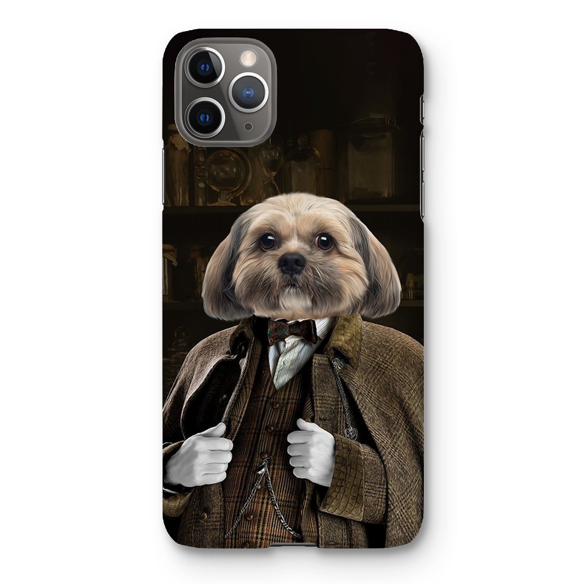 Pet Portraits | Professor Slughorn (Harry Potter Inspired): Custom Pet Phone Case | Paw & Glory