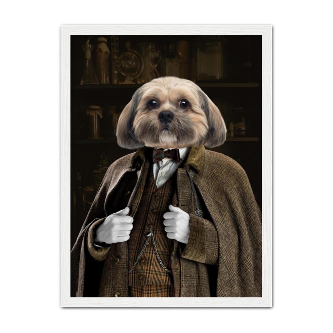 Pet Portraits | Professor Slughorn (Harry Potter Inspired): Custom Pet Portrait | Paw & Glory