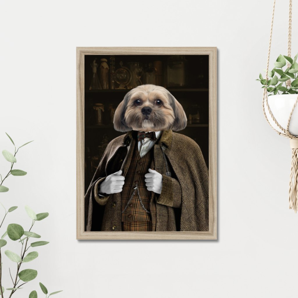 Pet Portraits | Professor Slughorn (Harry Potter Inspired): Custom Pet Portrait | Paw & Glory