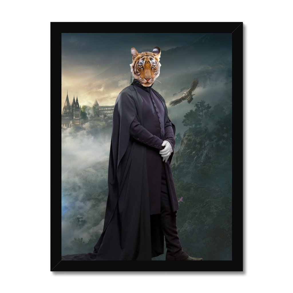 Pet Portraits | Young Wizard: Animal Art Framed Portrait | Paw & Glory