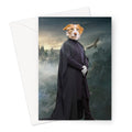Professor Snape (Harry Potter Inspired): Custom Pet Greeting Card