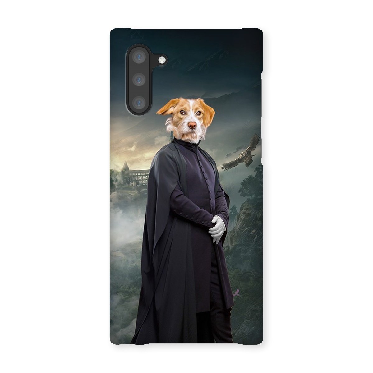 Pet Portraits | Professor Snape (Harry Potter Inspired): Custom Pet Phone Case | Paw & Glory