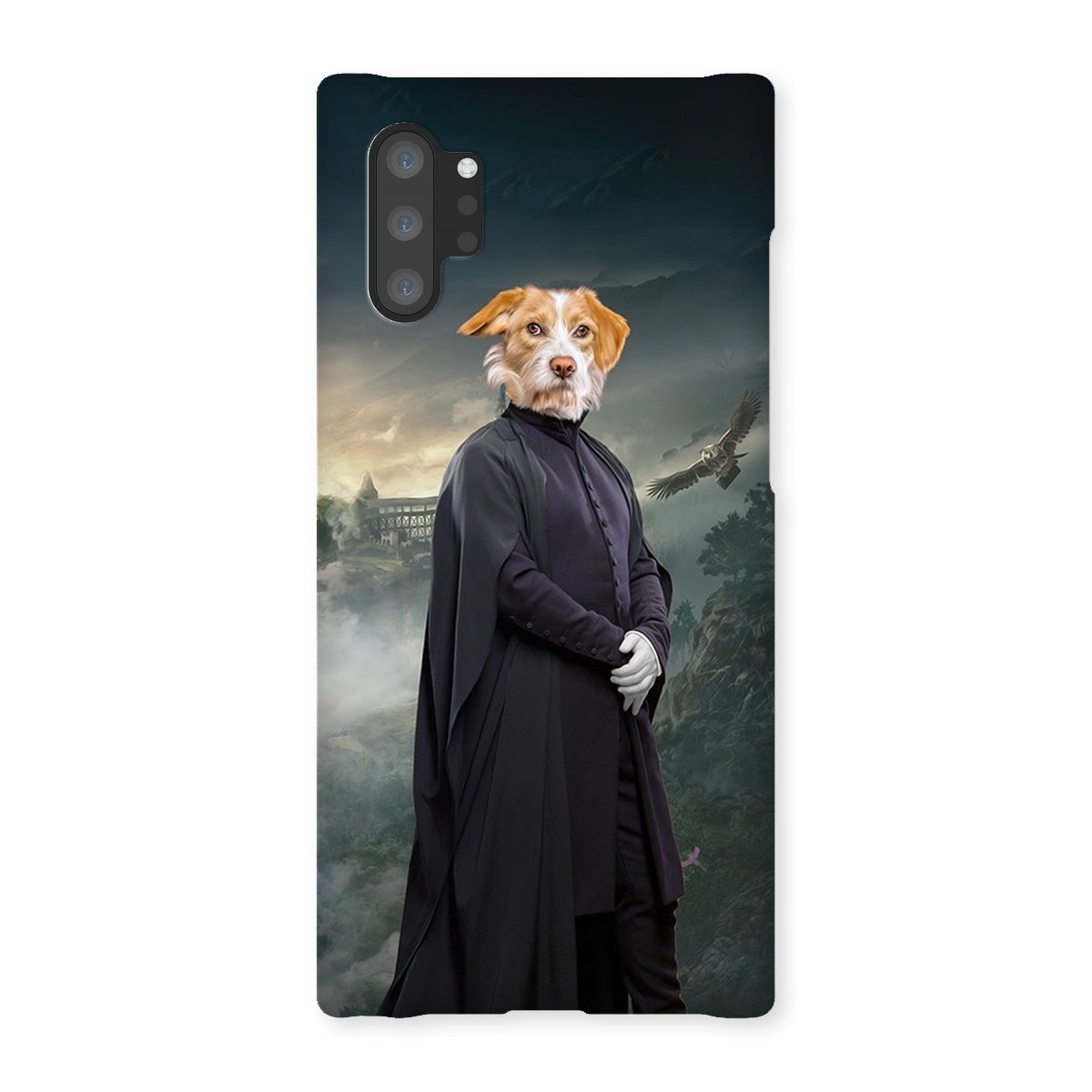 Pet Portraits | Professor Snape (Harry Potter Inspired): Custom Pet Phone Case | Paw & Glory