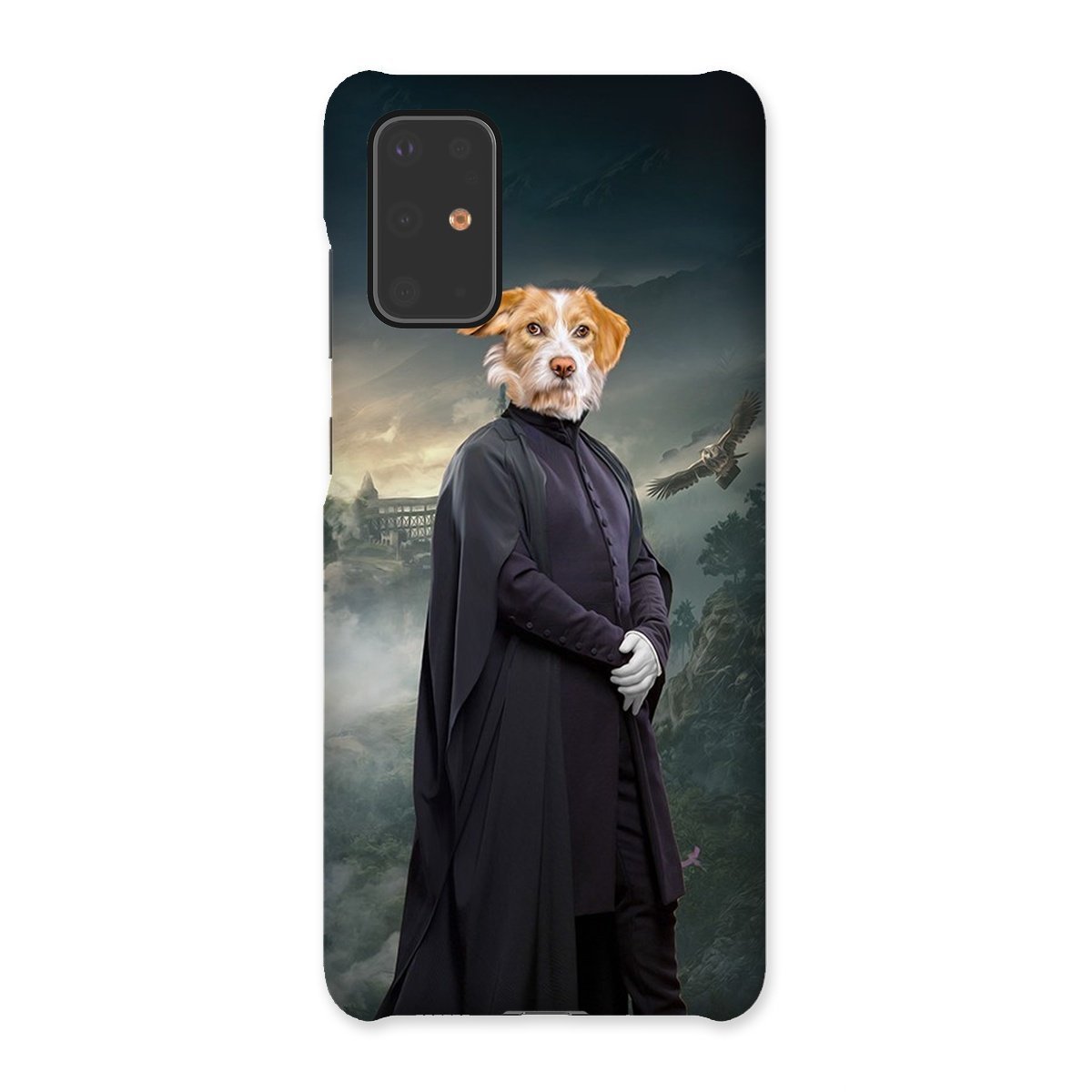 Pet Portraits | Professor Snape (Harry Potter Inspired): Custom Pet Phone Case | Paw & Glory
