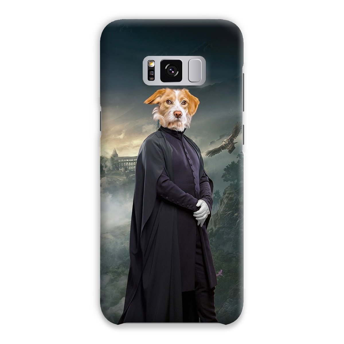 Pet Portraits | Professor Snape (Harry Potter Inspired): Custom Pet Phone Case | Paw & Glory