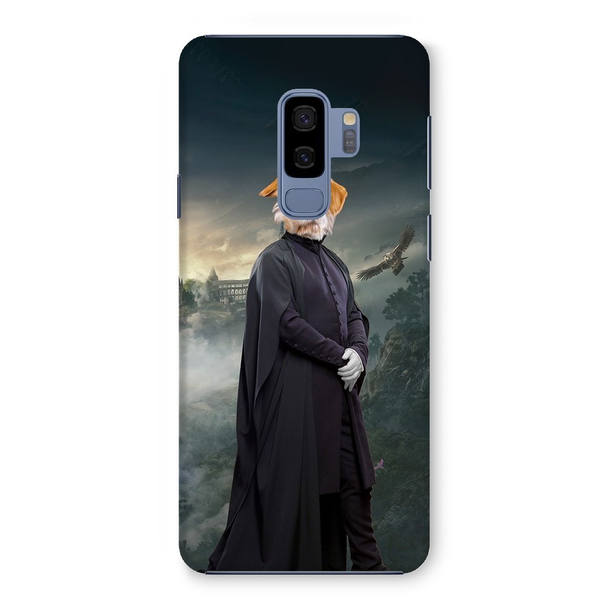 Pet Portraits | Professor Snape (Harry Potter Inspired): Custom Pet Phone Case | Paw & Glory