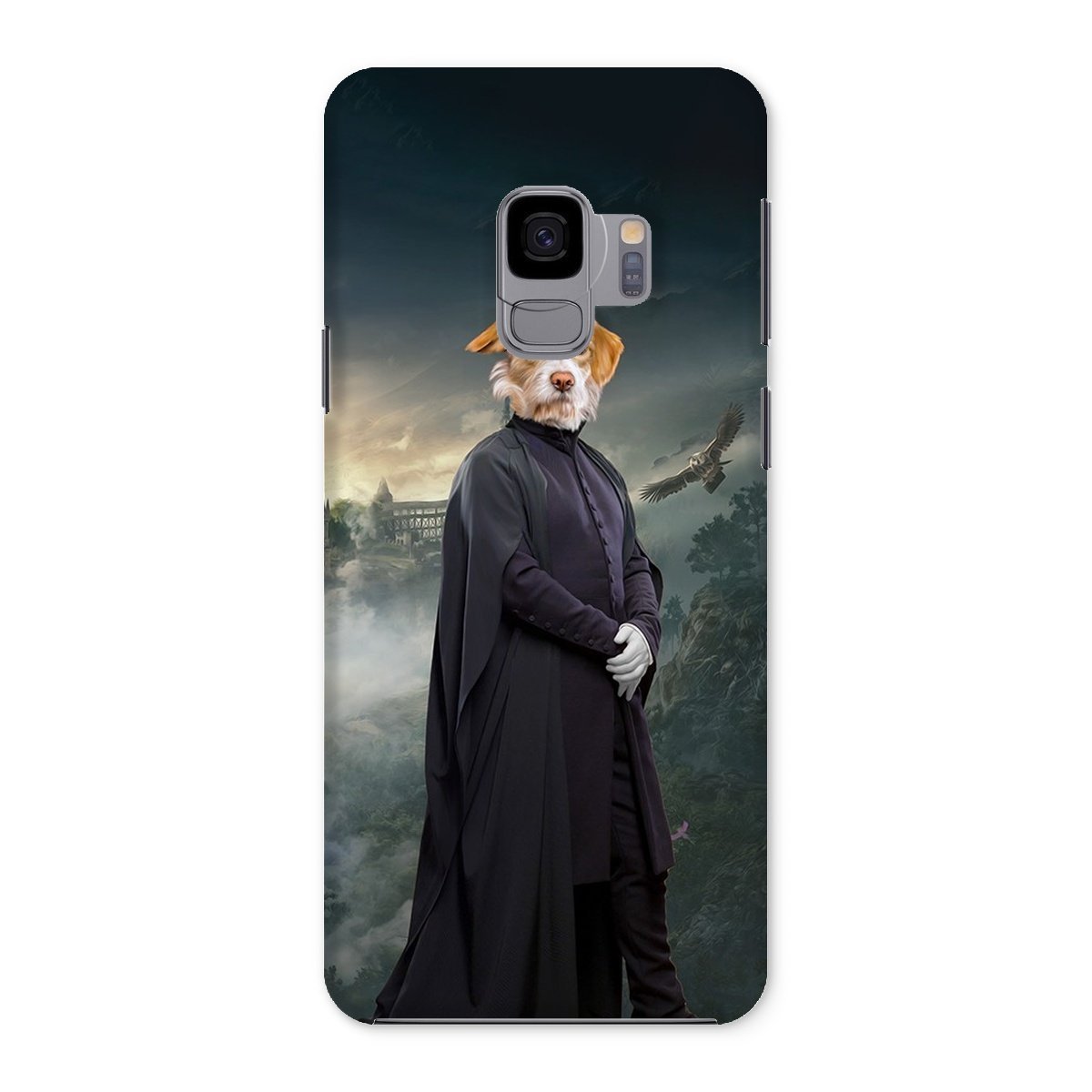 Pet Portraits | Professor Snape (Harry Potter Inspired): Custom Pet Phone Case | Paw & Glory