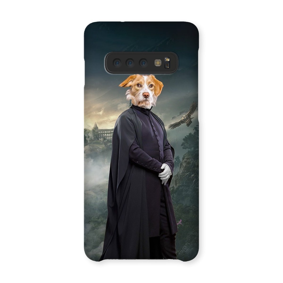 Pet Portraits | Professor Snape (Harry Potter Inspired): Custom Pet Phone Case | Paw & Glory