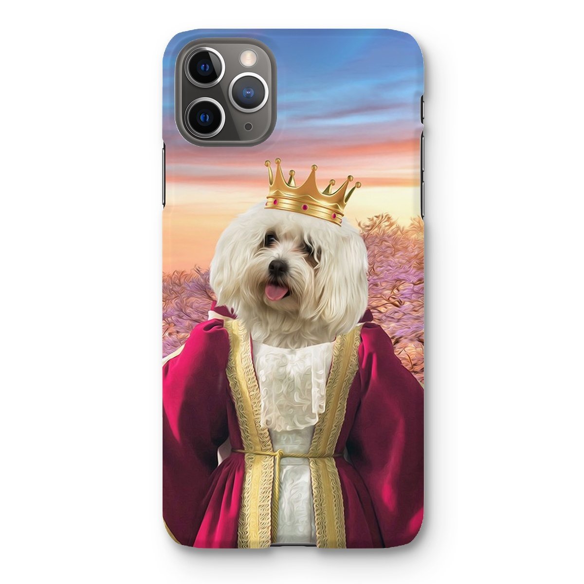 Pet Portraits | Queen Anne: Custom Pet Phone Case | Paw & Glory
