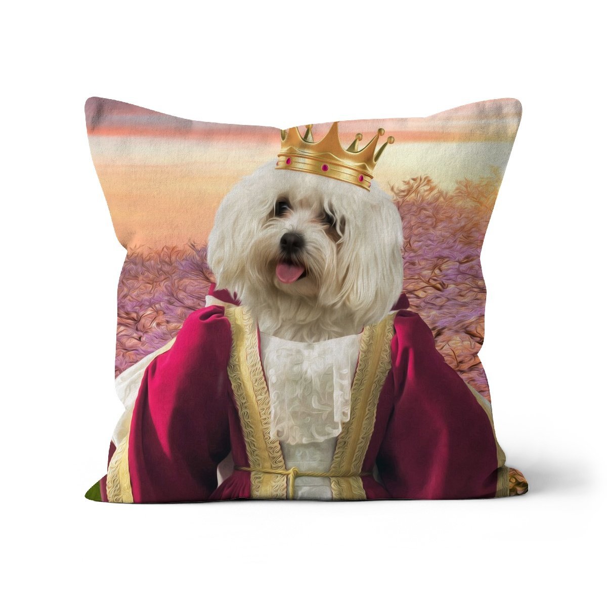 Pet Portraits | Queen Anne: Custom Pet Pillow | Paw & Glory