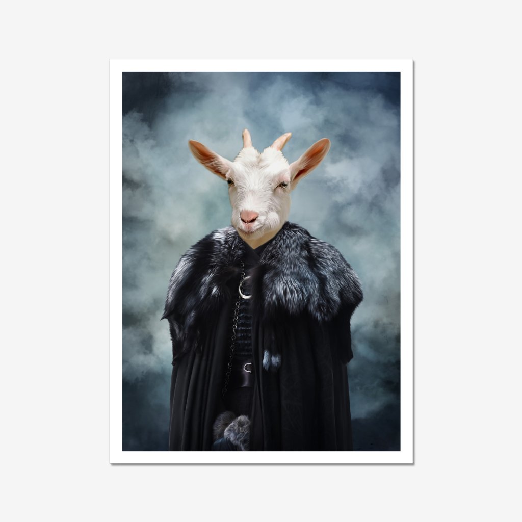 Pet Portraits | Queen Of The North (GOT Inspired): Animal Art Poster | Paw & Glory