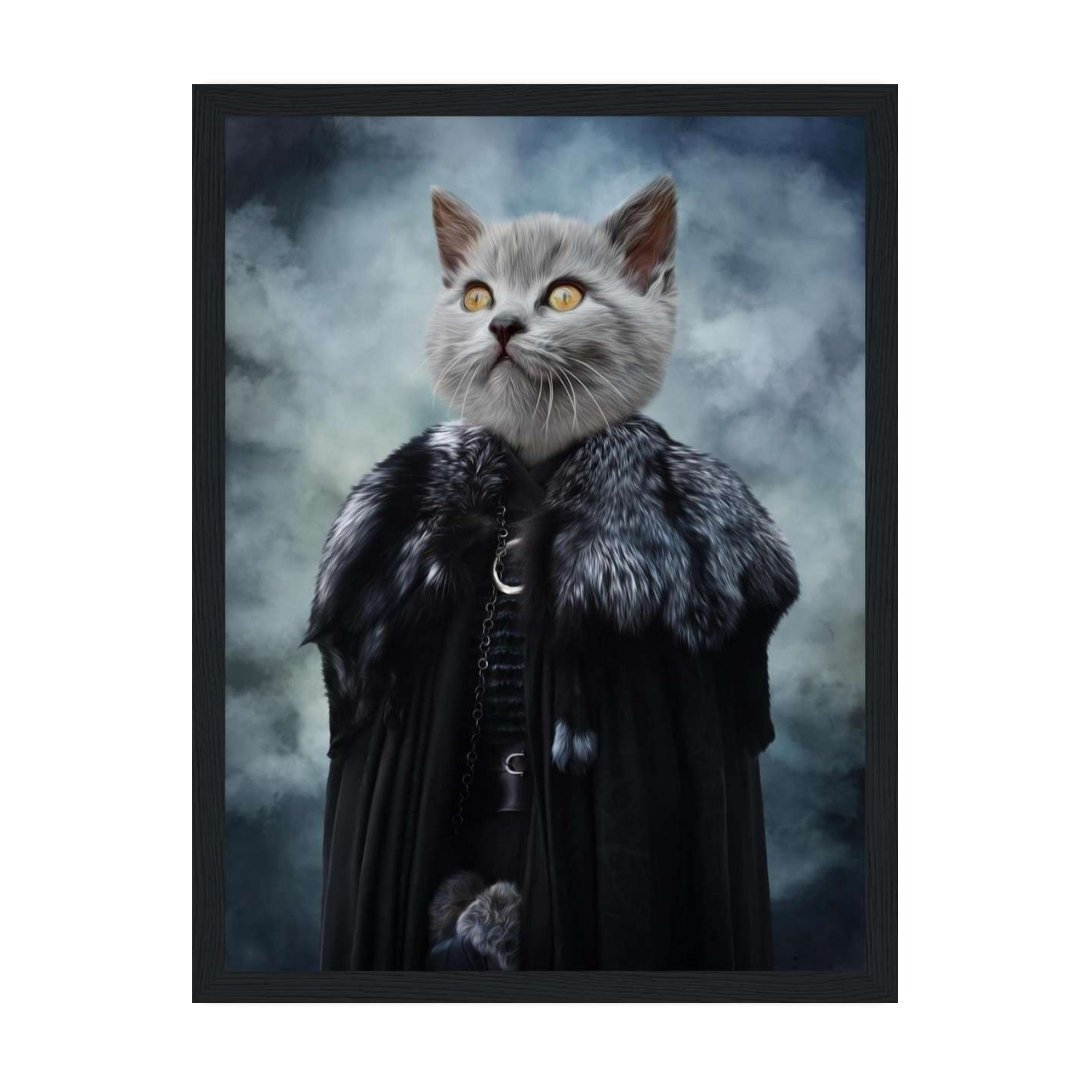 Queen Of The North (GOT Inspired): Custom Pet Portrait - Paw & Glory - Dog Portraits - Pet Portraits
