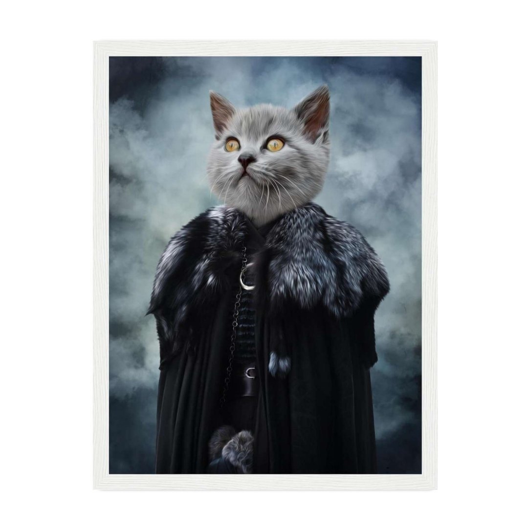 Pet Portraits | Queen Of The North (GOT Inspired): Custom Pet Portrait | Paw & Glory