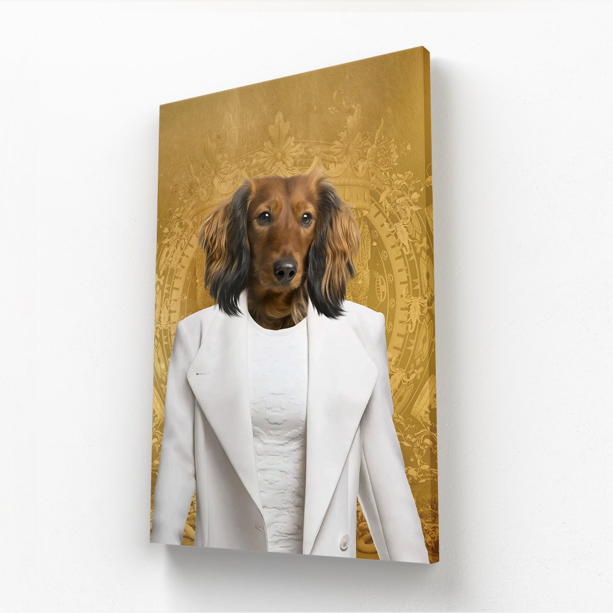 Pet Portraits | Queen Of The South: Custom Pet Canvas | Paw & Glory