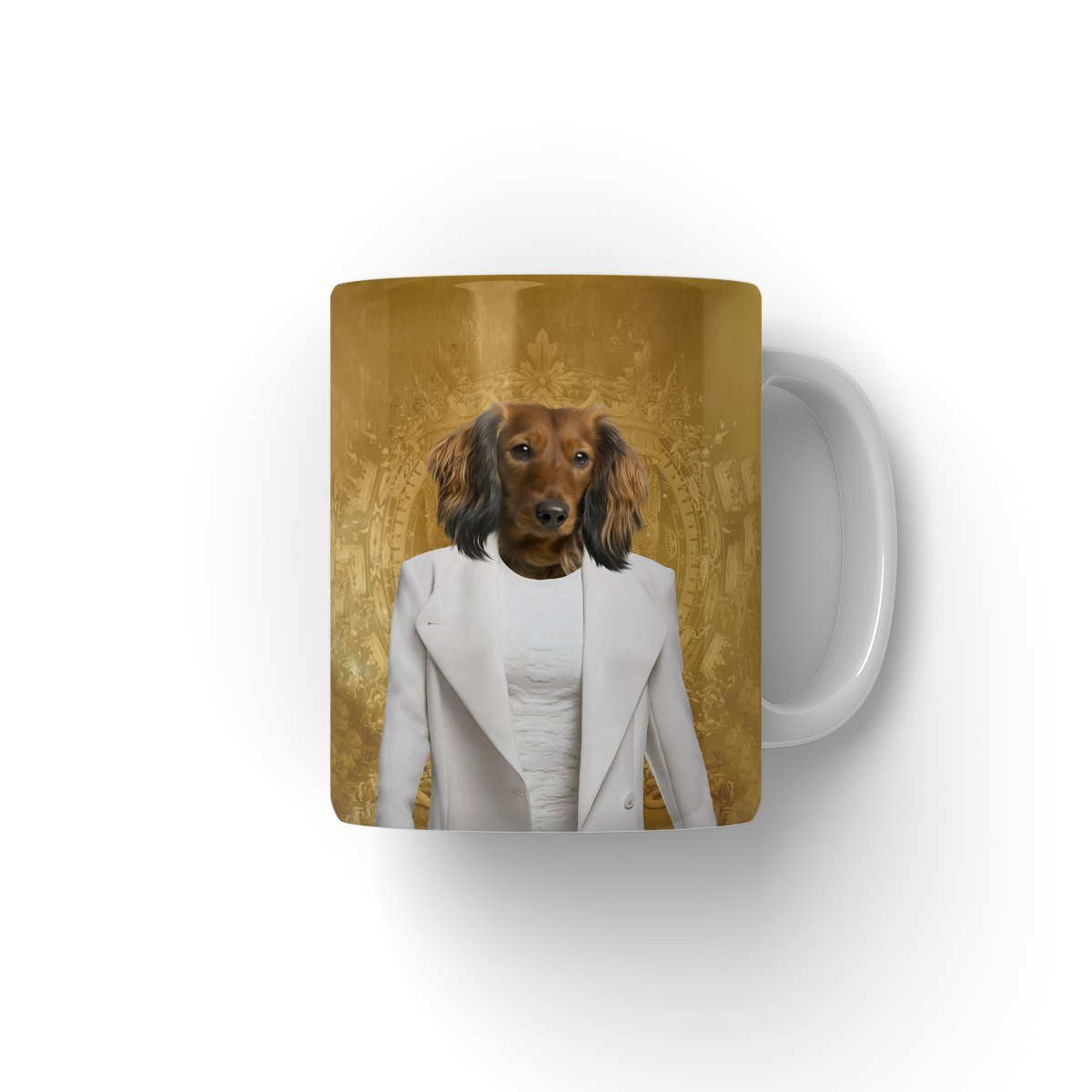 Pet Portraits | Queen Of The South: Custom Pet Coffee Mug | Paw & Glory