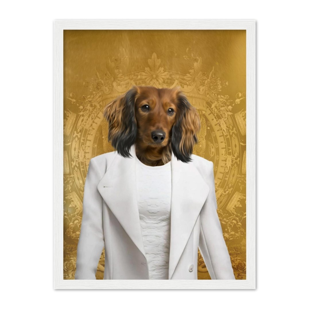 Pet Portraits | Queen Of The South: Custom Pet Portrait | Paw & Glory