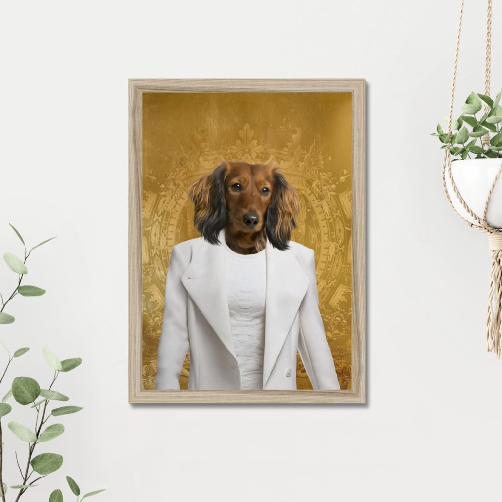 Pet Portraits | Queen Of The South: Custom Pet Portrait | Paw & Glory