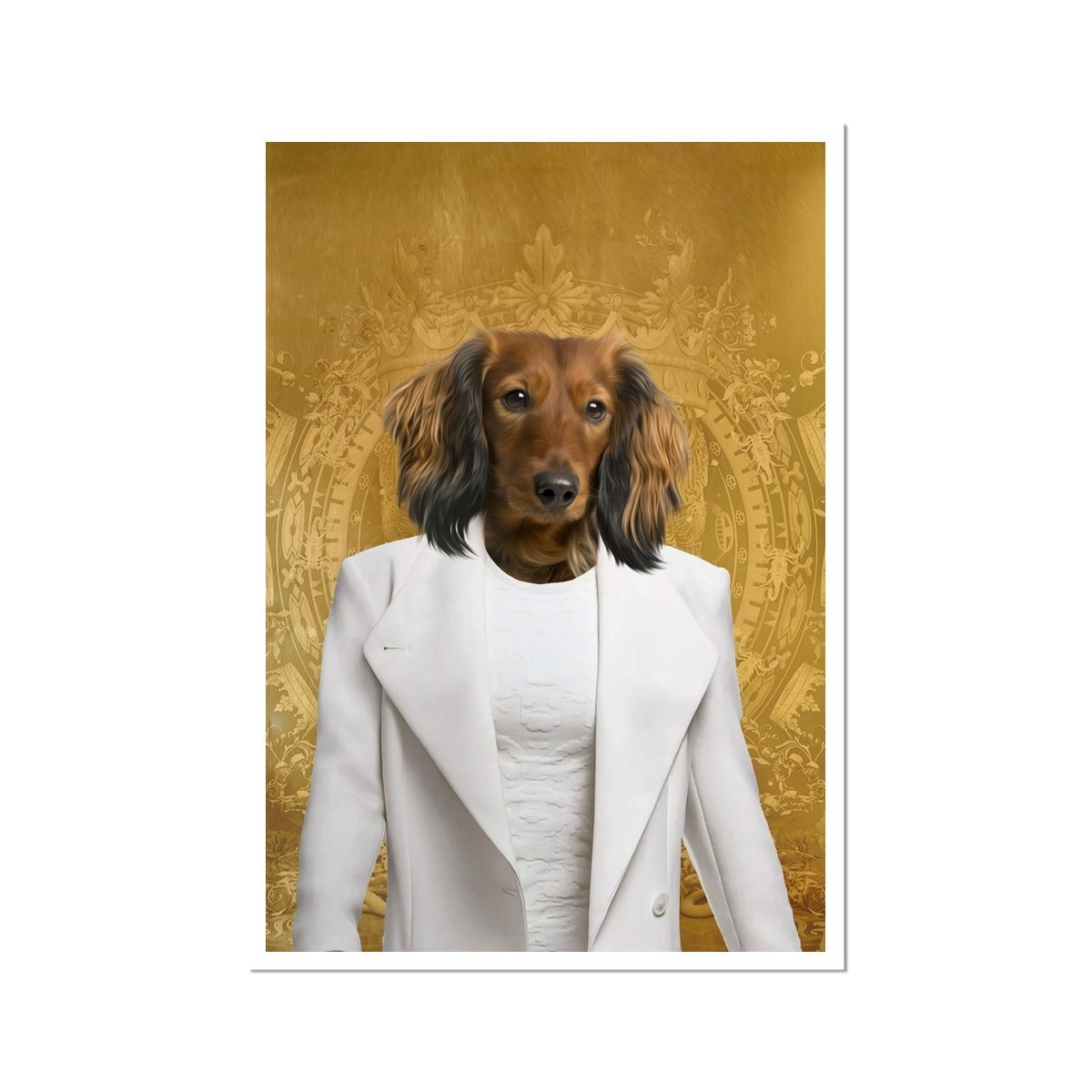 Pet Portraits | Queen Of The South: Custom Pet Poster | Paw & Glory