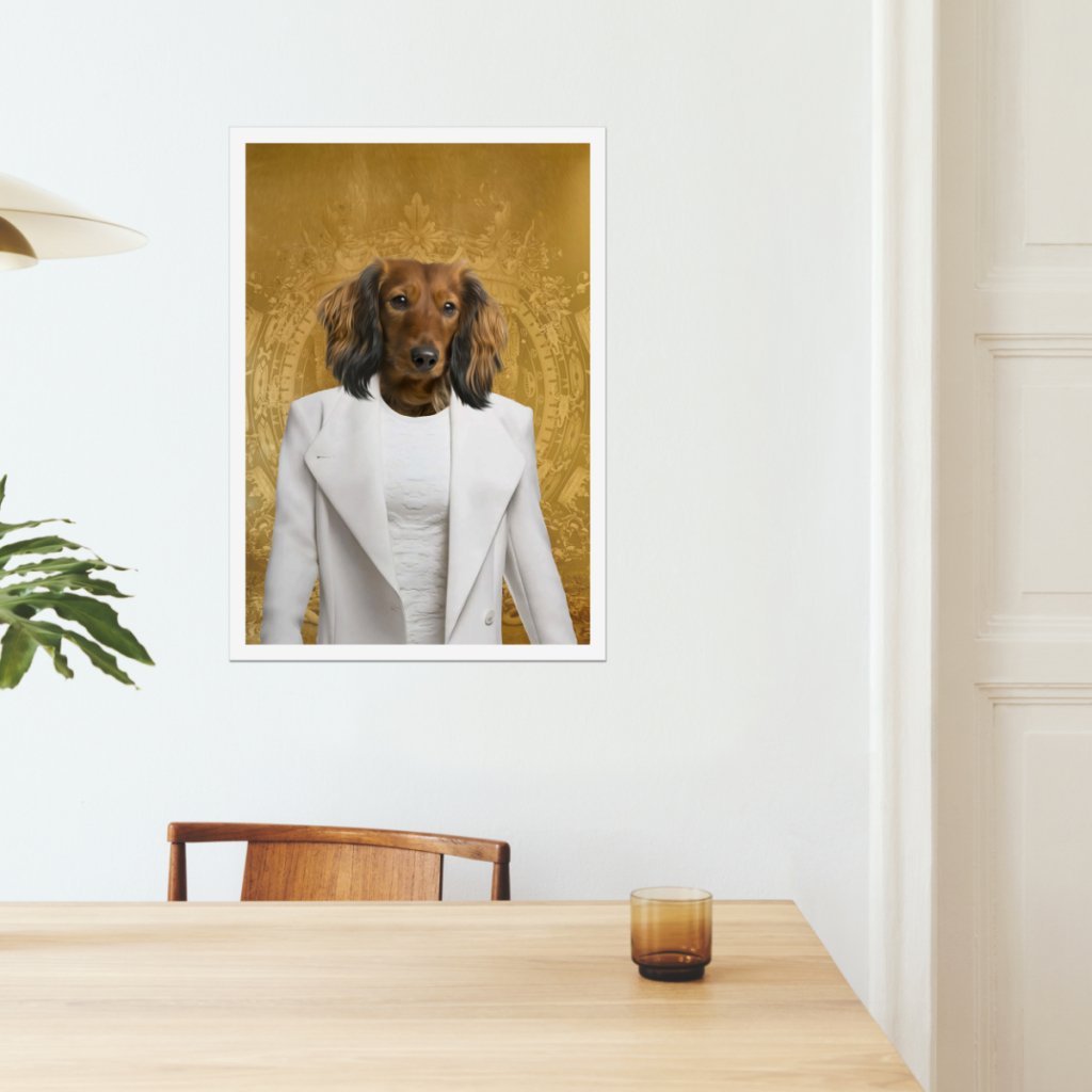 Pet Portraits | Queen Of The South: Custom Pet Poster | Paw & Glory