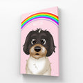 Rainbow: Cartoon Pet Canvas
