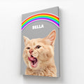 Rainbow: Modern Pet Canvas