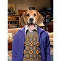 Raj Koothrappali (Big Bang Theory): Custom Digital Download Pet Portrait