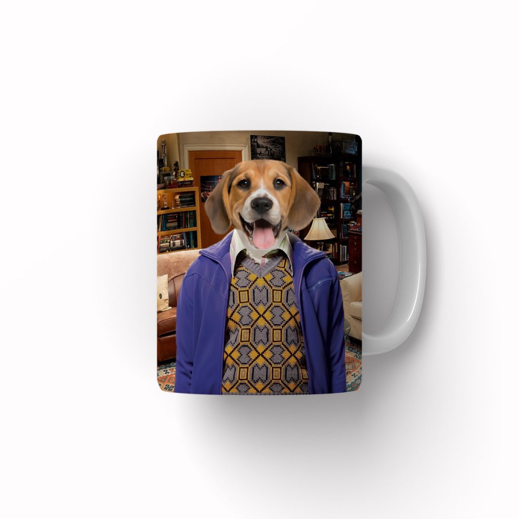 Pet Portraits | Raj Koothrappali (Big Bang Theory): Custom Pet Coffee Mug | Paw & Glory