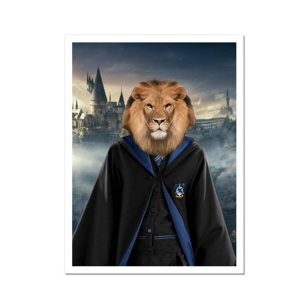 Young Wizard | Custom Pet Portrait | Paw & Glory