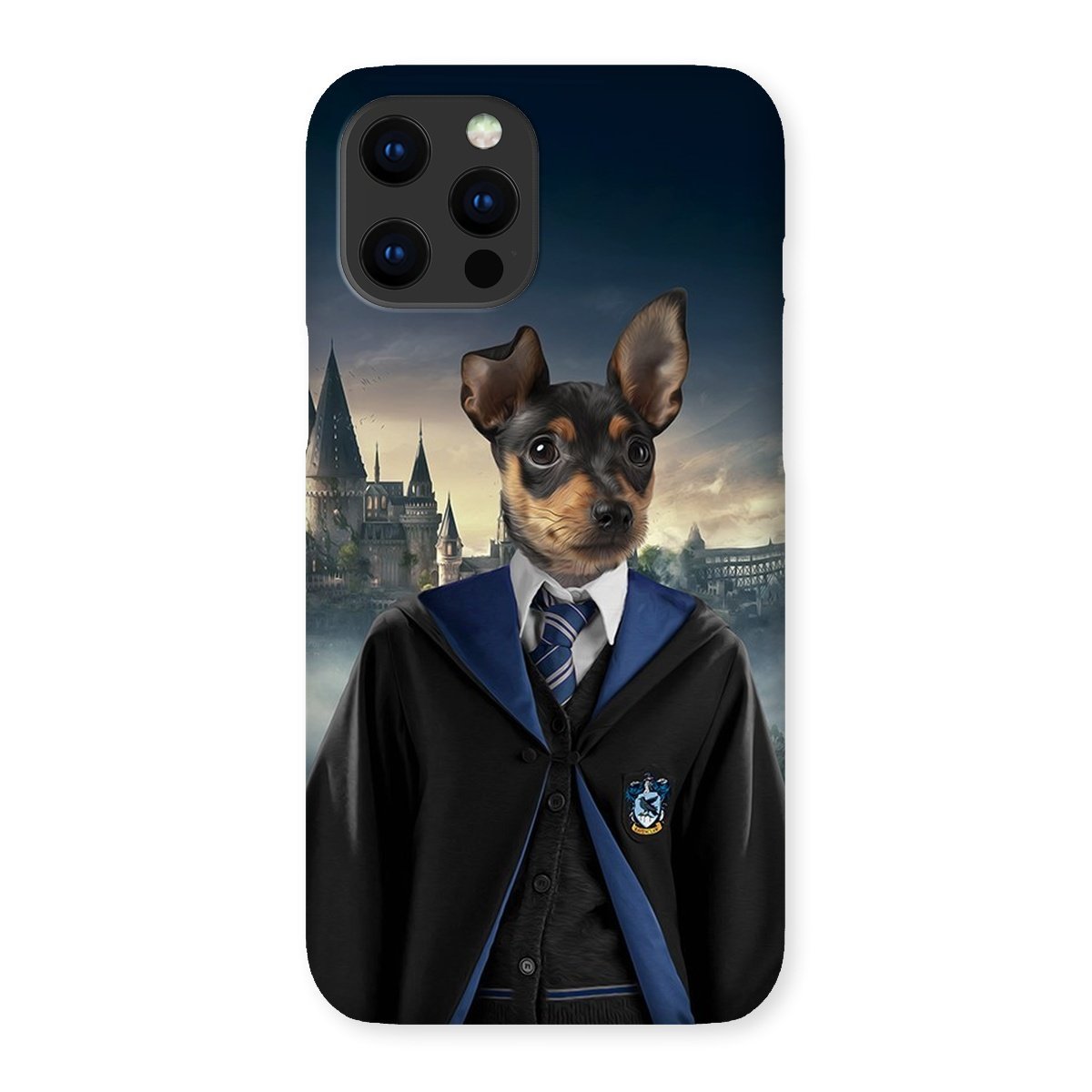 Pet Portraits | Ravenclaw (Harry Potter Inspired): Custom Pet Phone Case | Paw & Glory