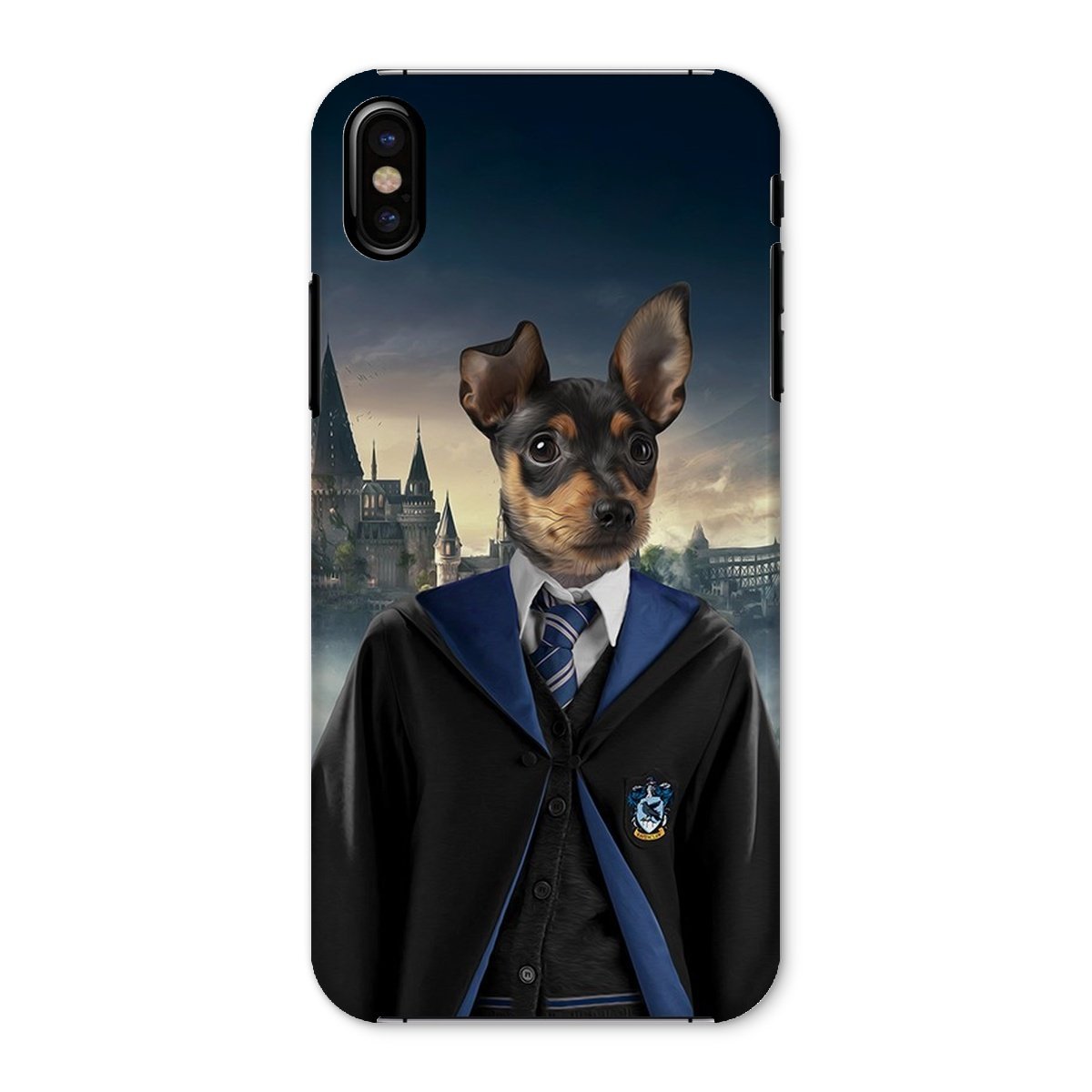 Pet Portraits | Ravenclaw (Harry Potter Inspired): Custom Pet Phone Case | Paw & Glory