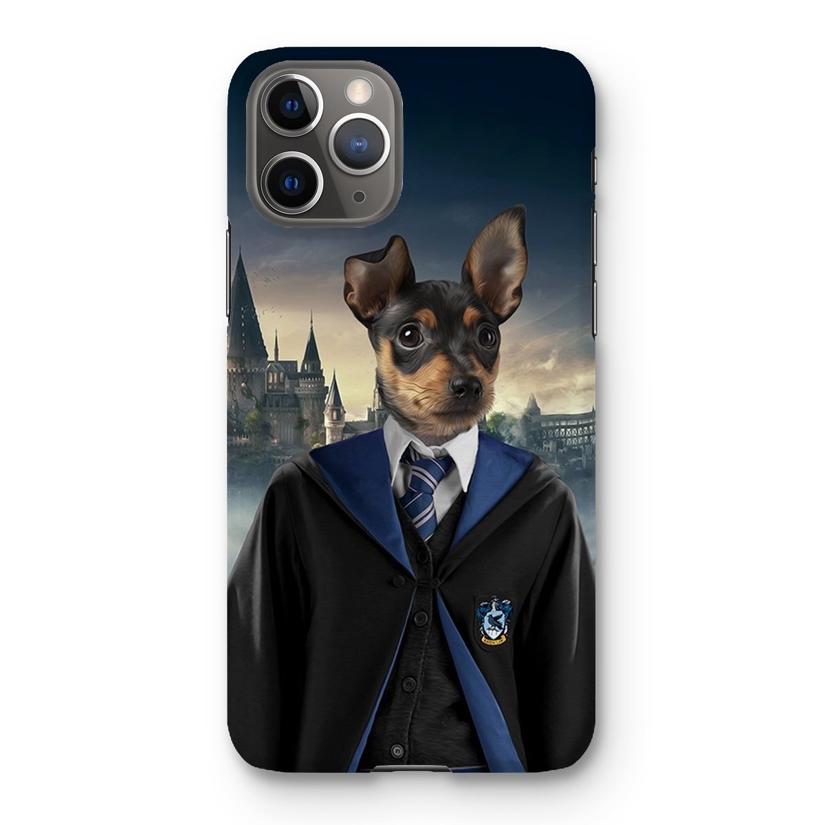 Pet Portraits | Ravenclaw (Harry Potter Inspired): Custom Pet Phone Case | Paw & Glory