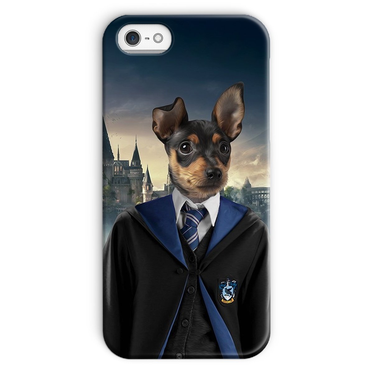 Pet Portraits | Ravenclaw (Harry Potter Inspired): Custom Pet Phone Case | Paw & Glory